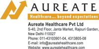 Aureate Logo and Address